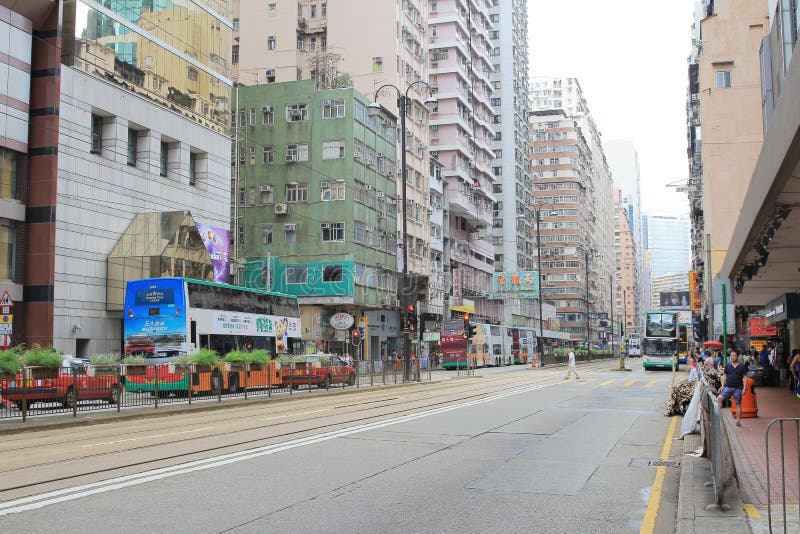 King s road, hong kong editorial photo. Image of modern 55710296