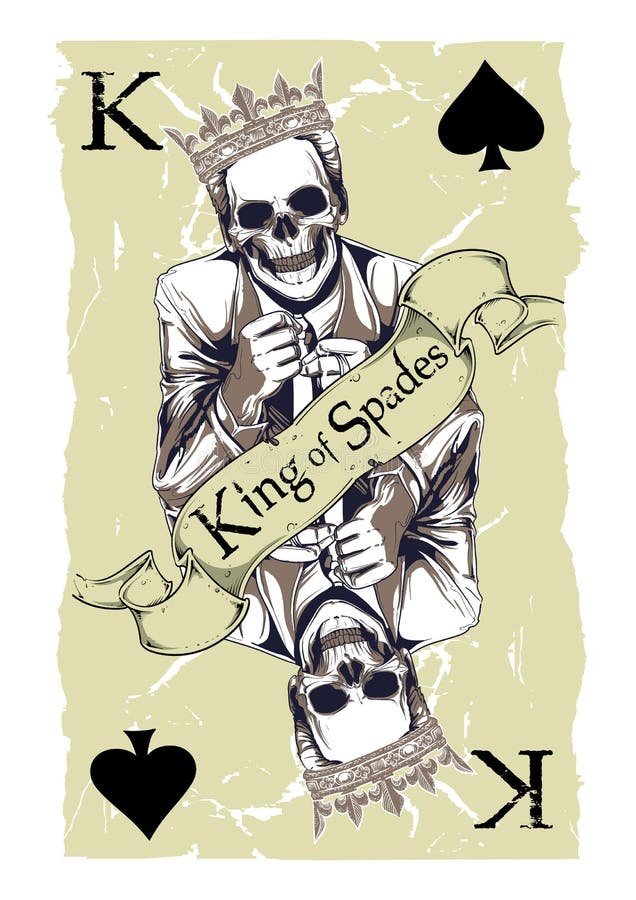 King Of Spades Royalty Free Stock Images Image 30219239