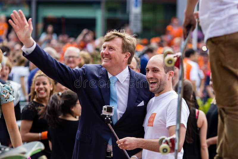 King Willem-Alexander of The Netherlands, King`s Day 2014, Amstelveen, The Netherlands