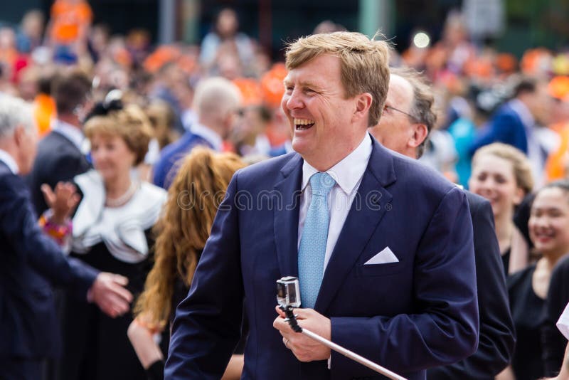 King Willem-Alexander of The Netherlands, King`s Day 2014, Amstelveen, The Netherlands