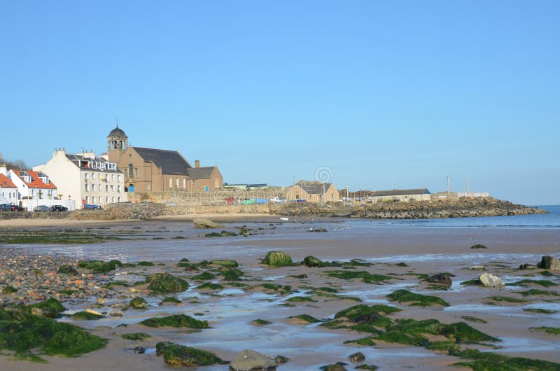 Kinghorn View stock photo. Image of view, estuary, harbour 38831348