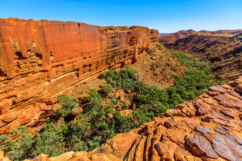 Kings Canyon Watarrka National Park Stock Image - Image of nature ...