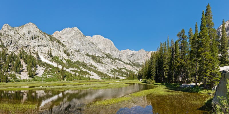 Kings River Panorama in the Sierra Nevada stock photo Kings River Panorama in the Sierra Nevada stock photo