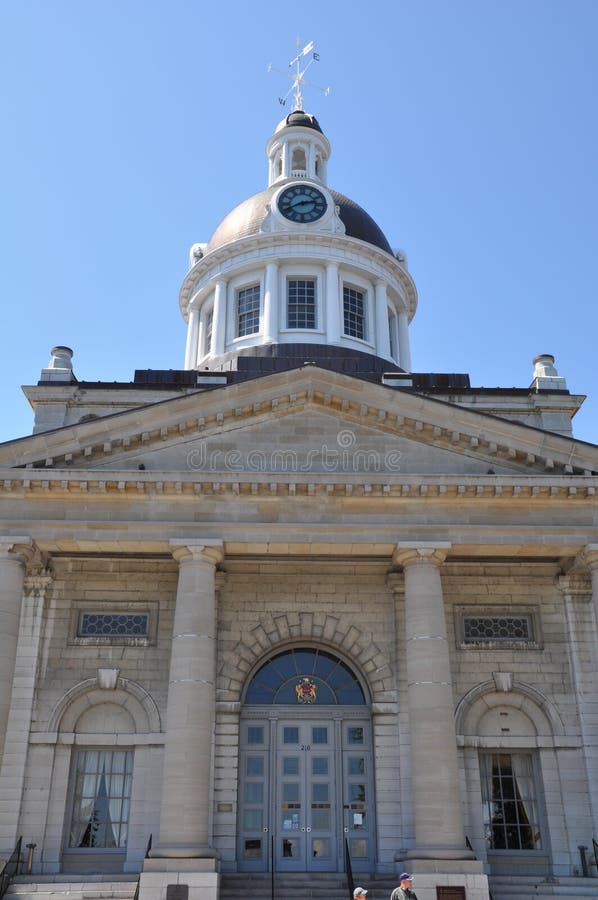 Kingston City Hall in Canada Stock Image Image of information, urban