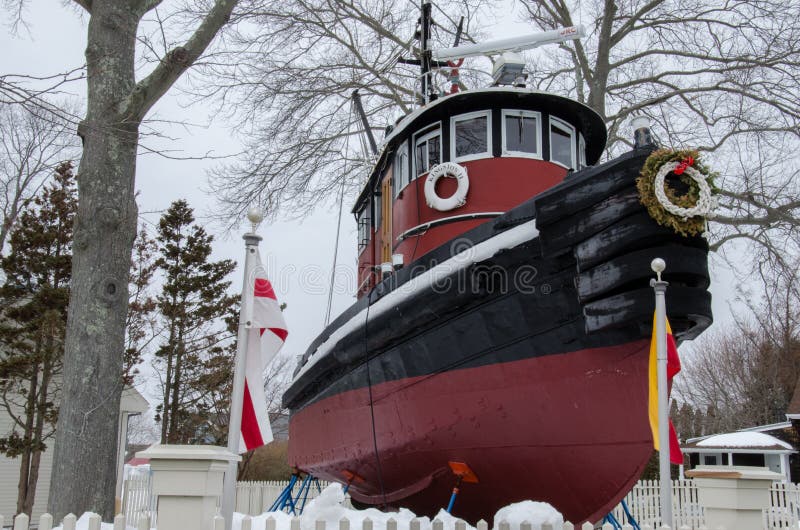 Kingston II tugboat - Mystic Seaport, Connecticut, USA