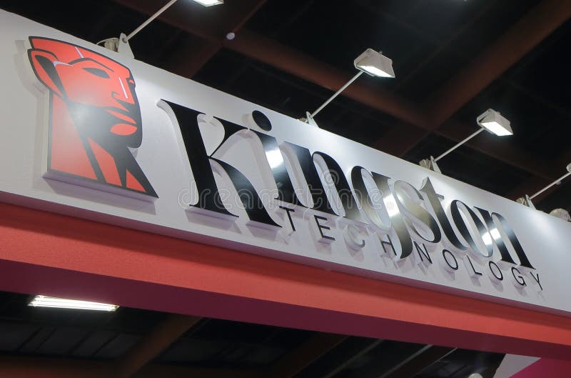 Kingston Technology CorporationsLogo Redaktionelles Foto Bild von