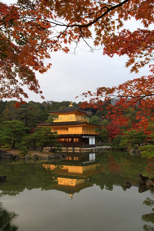 Kinkakuji - the famous Golden Pavilion at Kyoto