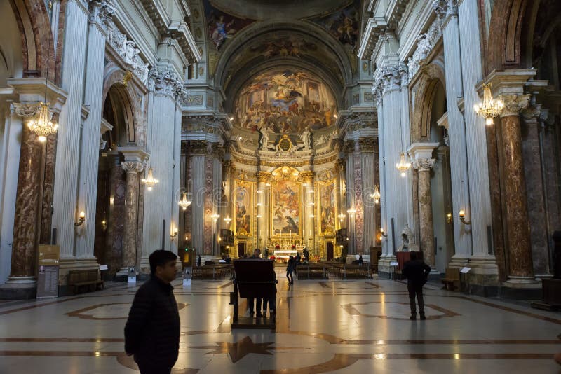 Kirche Sant Ignazio, Rom, Italien