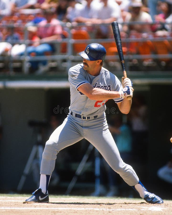 Kirk Gibson, Los Angeles Dodgers Editorial Stock Photo - Image of