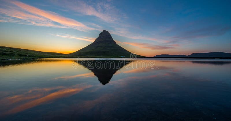 Kirkjufell royalty free stock photography Kirkjufell royalty free stock photography