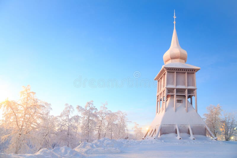 Kiruna cathedral church monument Sweden