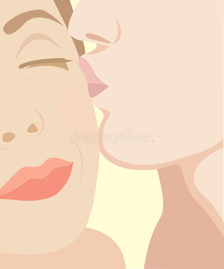 Kiss Cheek Stock Illustrations – 320 Kiss Cheek Stock Illustrations,  Vectors & Clipart - Dreamstime