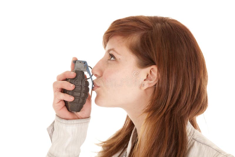 Kiss bomb stock photo. Image of pistol, mission, flask 21904120