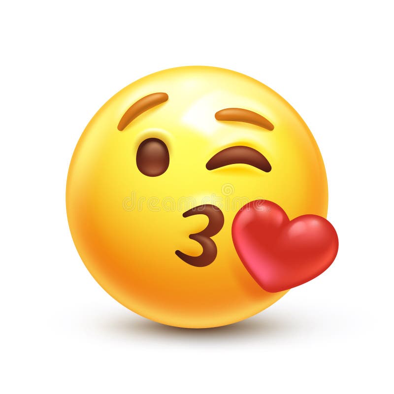 Emoji Vector Icon Pro Vector, Happy, lovely, kiss, nerd, dizzy