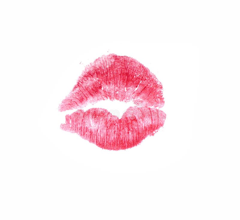 Lipstick kiss stock photo. Image of mouth, girly, emotions - 28684