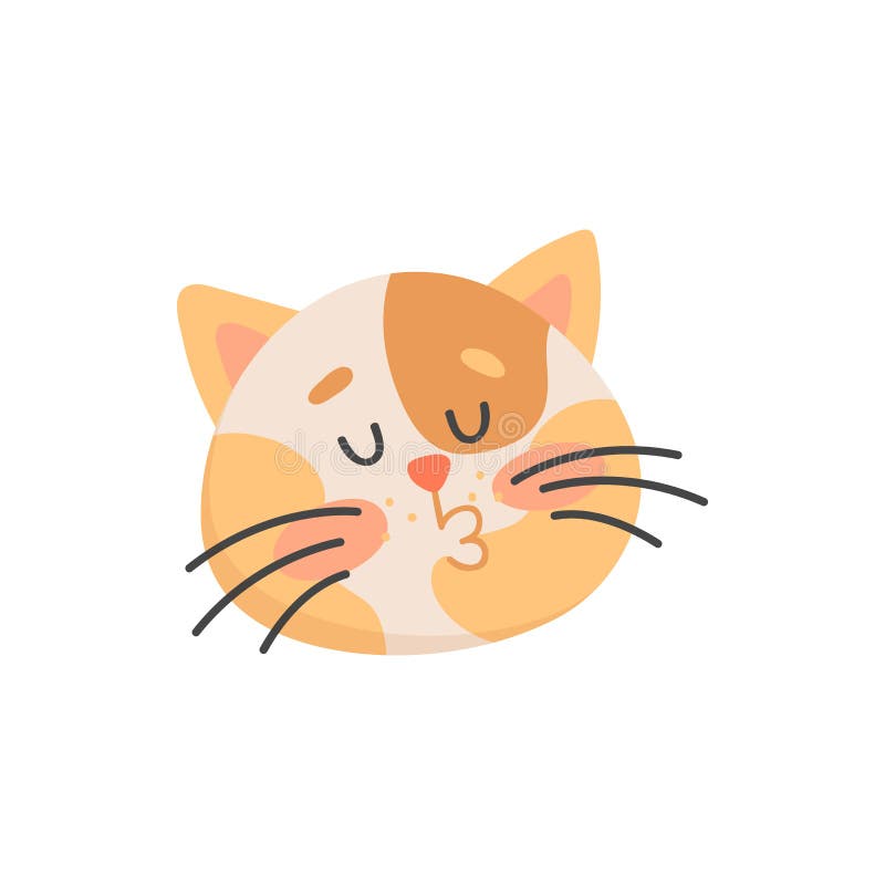 Cat angry emoji pet evil emotions avatar kitty Vector Image