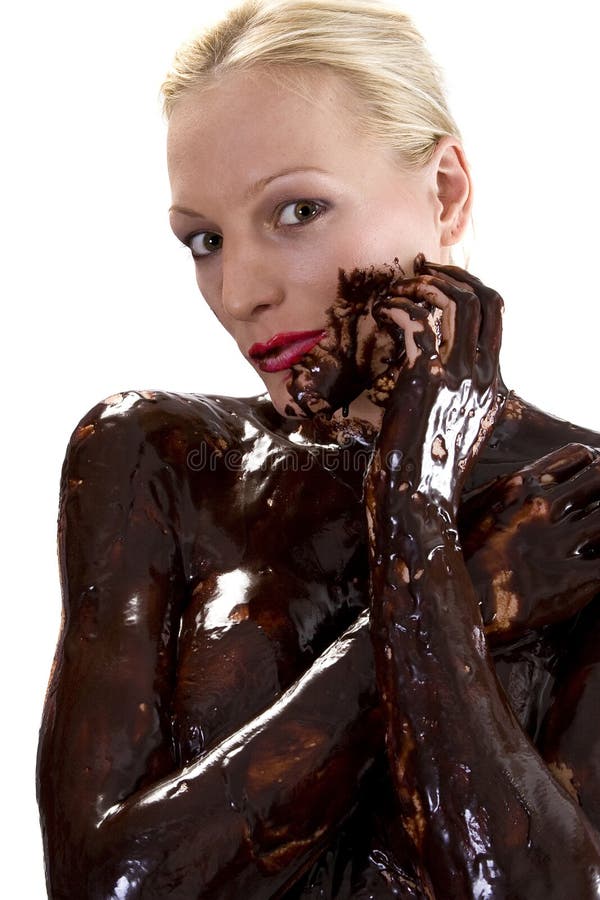 Chocolate Syrup On Boobs