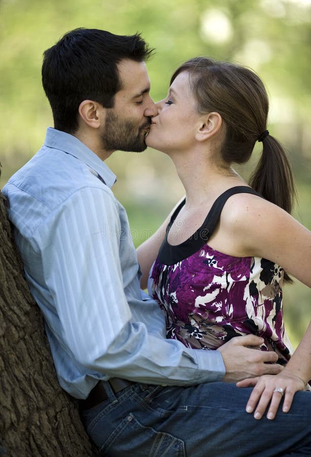 Kissing Couple stock image. Image of together, couple 13935643