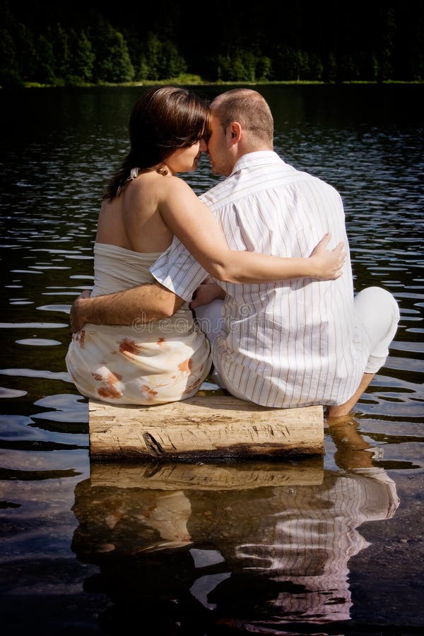 Kissing couple