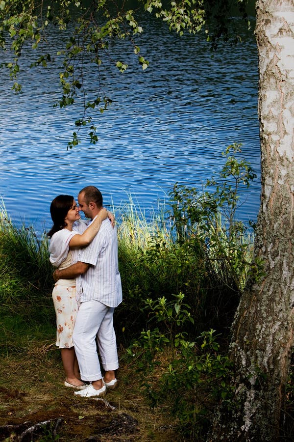 Kissing couple