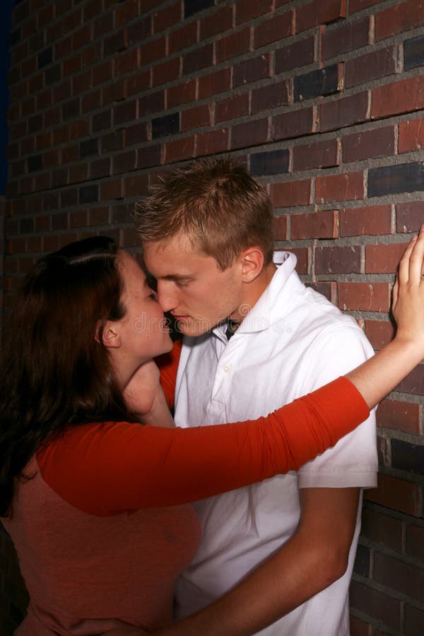 Kissing couple