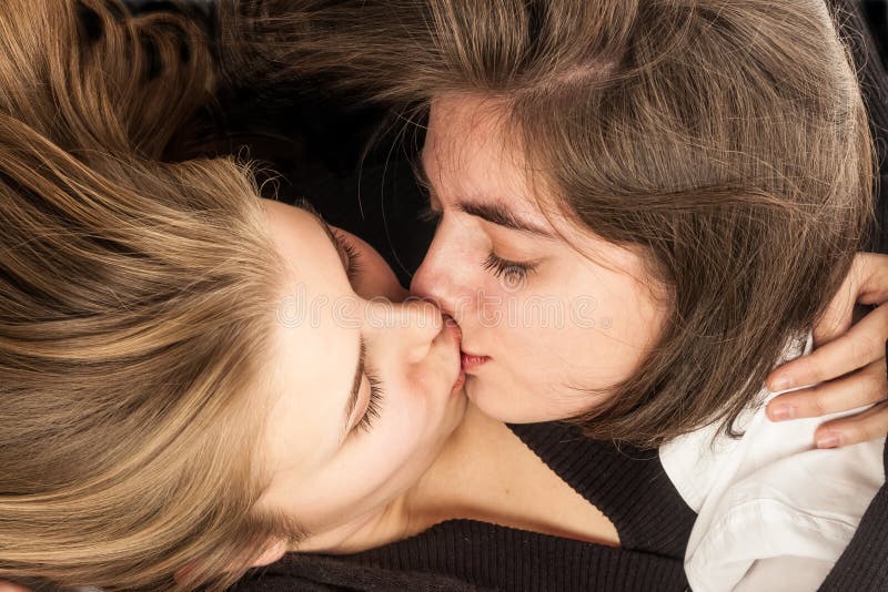 Mother Daughter Lesbian Kissing