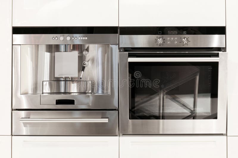 Kitchen appliances royalty free stock images