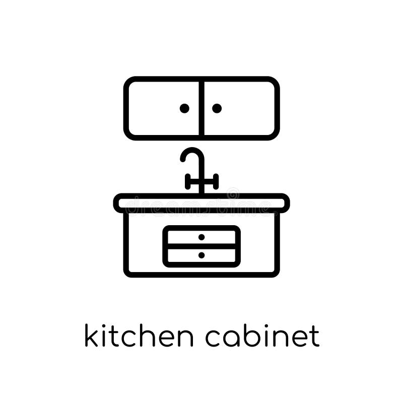 Kitchen Icon from Kitchen Collection. Stock Vector