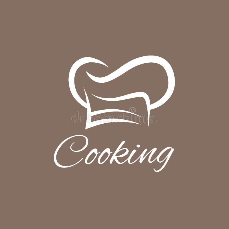 Kitchen cap logo stock illustration. Illustration of circle 265748463