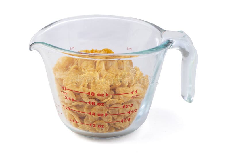 Kitchen Glass Measuring Cup Stock Image Image of view, container 239444151