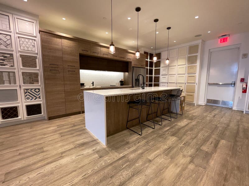 The Kitchen at a Home Builder Design Studio in Orlando, Florida