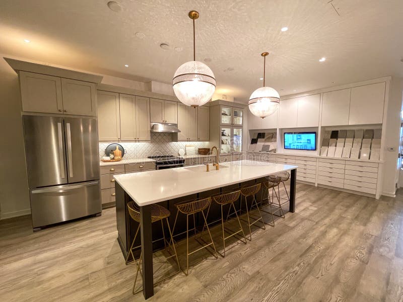 The Kitchen at a Home Builder Design Studio in Orlando, Florida