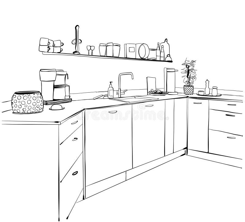 Kitchen Design First Draft - Kellbot!