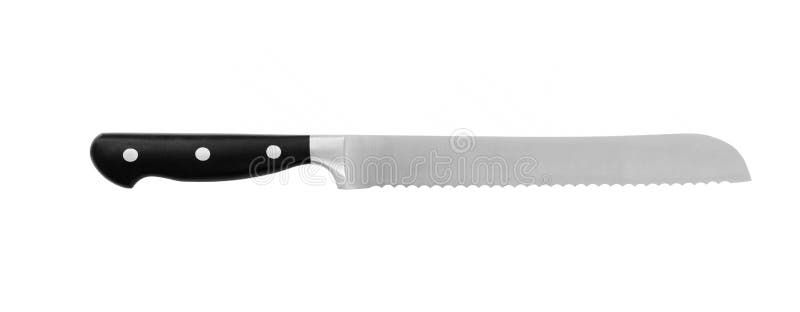 Kitchen knife isolated stock photography