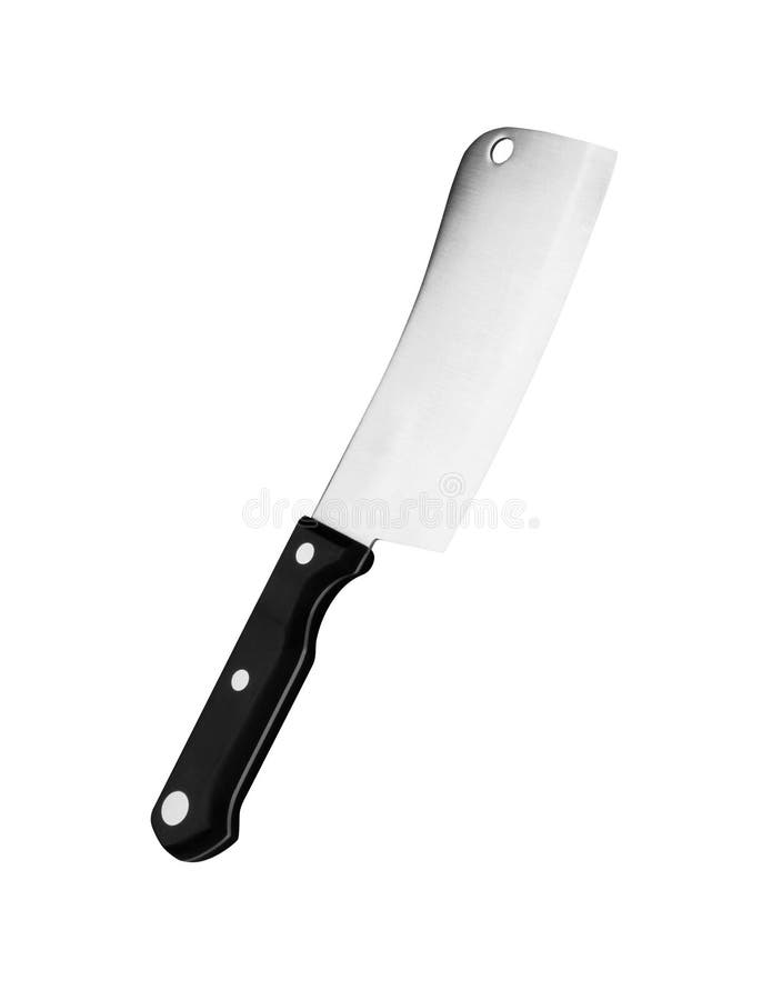 Kitchen knife isolated stock photography