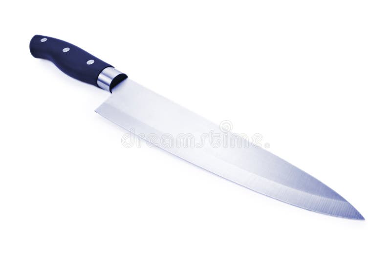 Knife stuck stock image. Image of tool, utensil, sharp 32041919