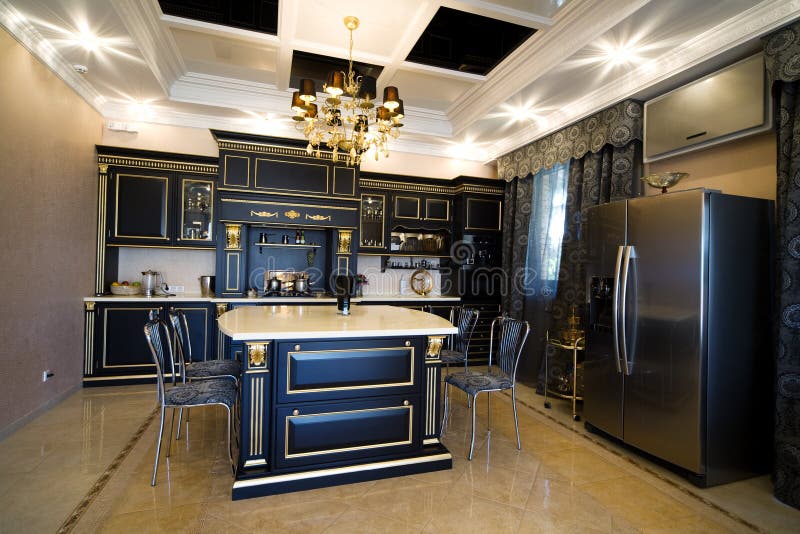 Kitchen in a modern apartment