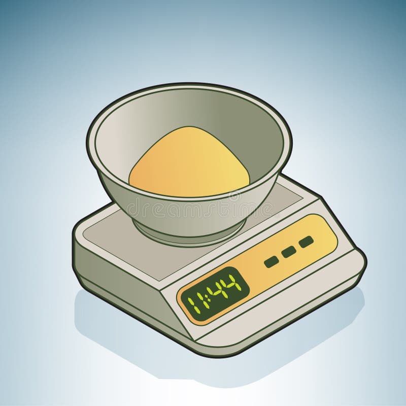 Kitchen Scale Clipart, Food Scale Clip Art Baking Kitchen Bakery