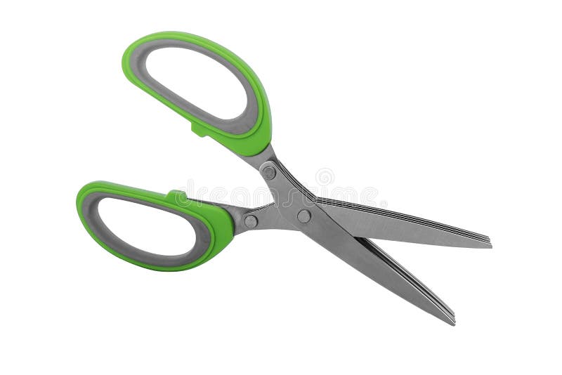Kitchen Scissors for Cutting Greenery. Stock Image Image of metal