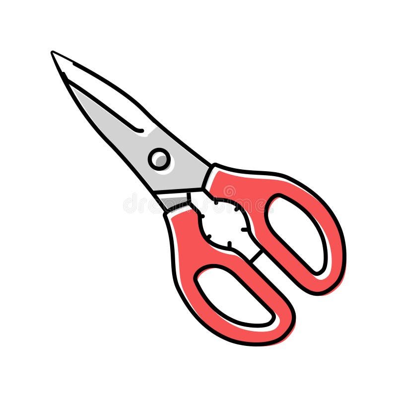 Kitchen Shears Stock Illustrations – 180 Kitchen Shears Stock  Illustrations, Vectors & Clipart - Dreamstime