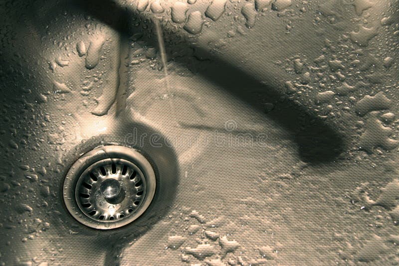 Kitchen sink royalty free stock images