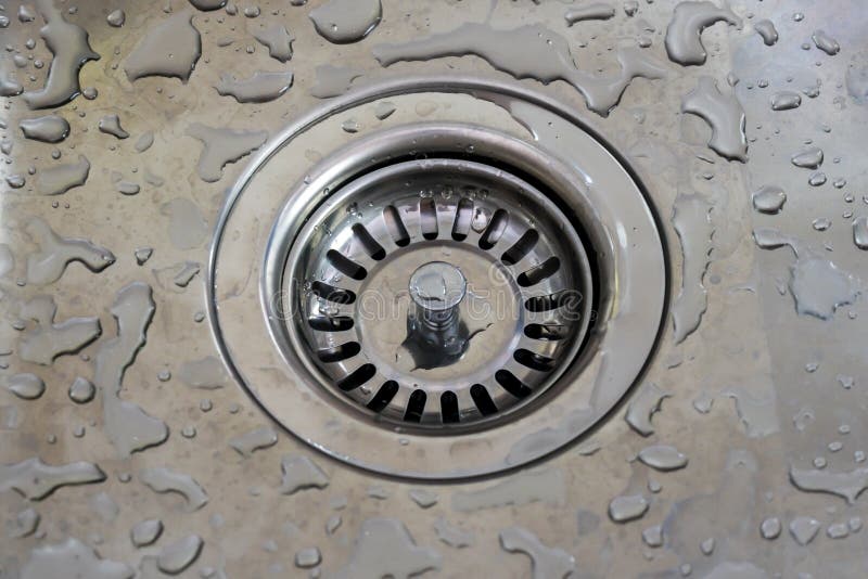 kitchen sink plug hole cleaning