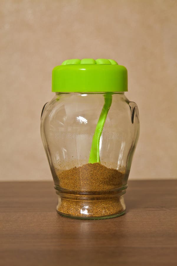 Kitchen spice jar royalty free stock photo Kitchen spice jar royalty free stock photo