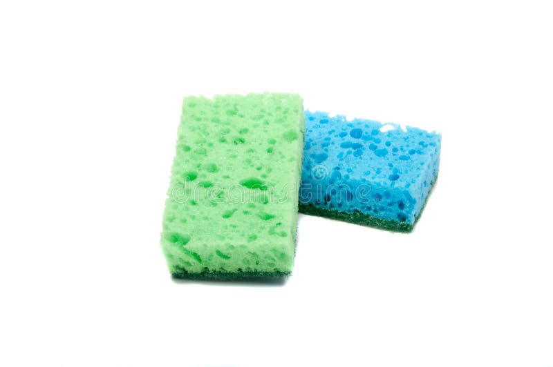 Kitchen Sponge for Dish Isolated Stock Photo Image of dish, isolated 116811894