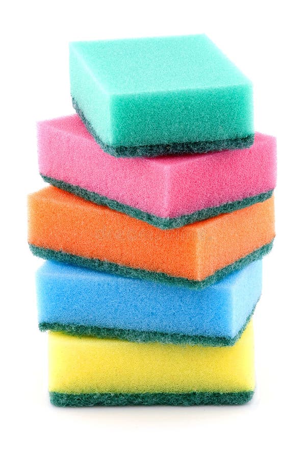 Kitchen sponges stock photo. Image of household, abstract 17538586