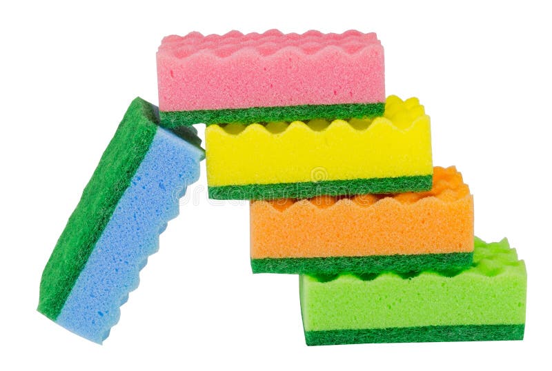 Kitchen sponges stock photo. Image of housework, hygiene 32399378