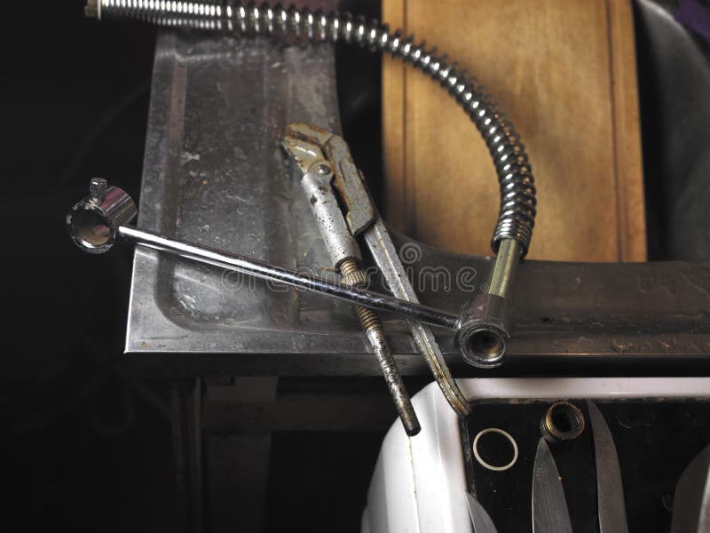 Kitchen tap replacement stock photo. Image of kitchen 126308258