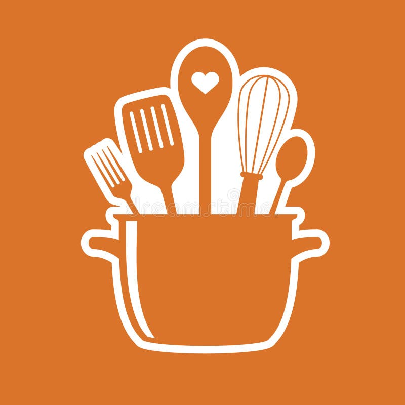 https://thumbs.dreamstime.com/b/kitchen-tools-cooking-design-element-kitchen-tools-equipment-vector-kitchenware-orange-silhouette-icon-set-kitchen-257259832.jpg