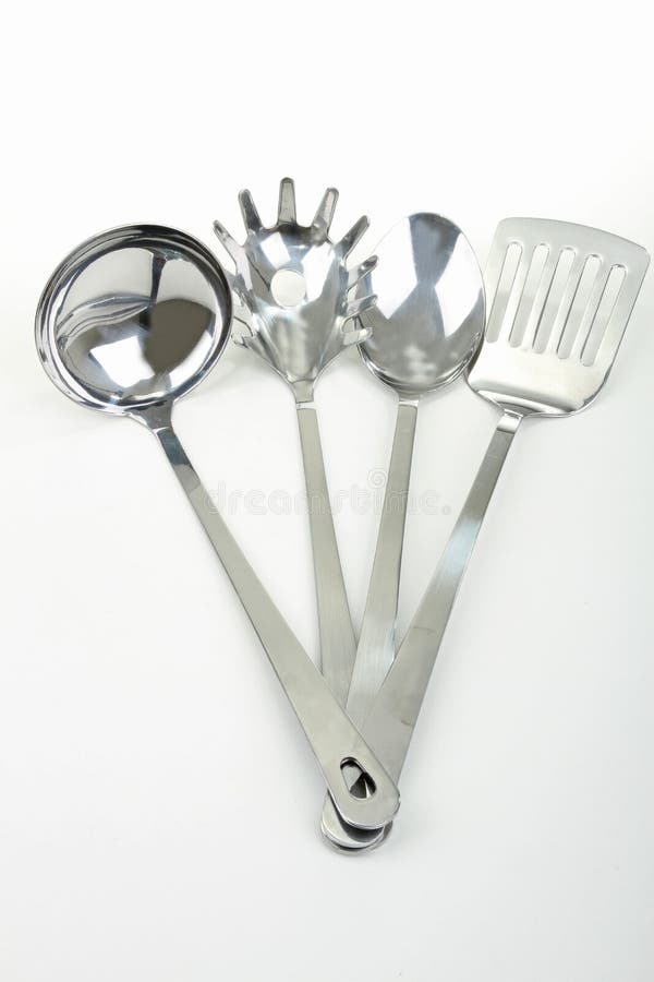 Kitchen utensil stock photo. Image of aluminum, cuisine 16839602