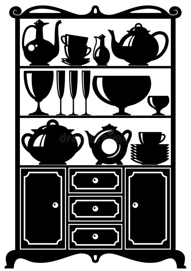 Kitchen utensils stock illustration Kitchen utensils stock illustration